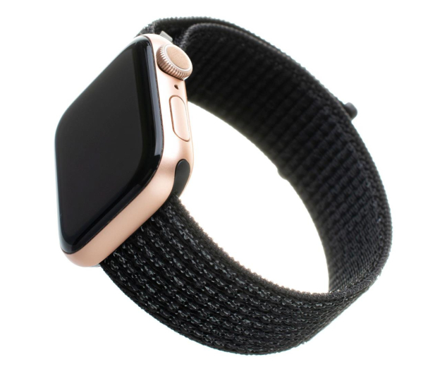 FIXED Nylon Strap do Apple Watch reflective black FIXNST-434-REBK - 1086802 - zdjęcie